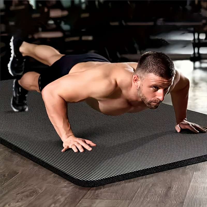 Yoga Mat 1.5Cm Size Black 15Mm