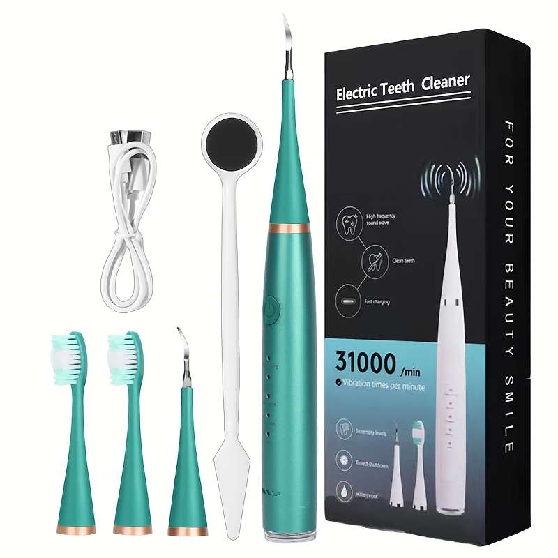 Dental Cleaner Color Green Model 2Pcs