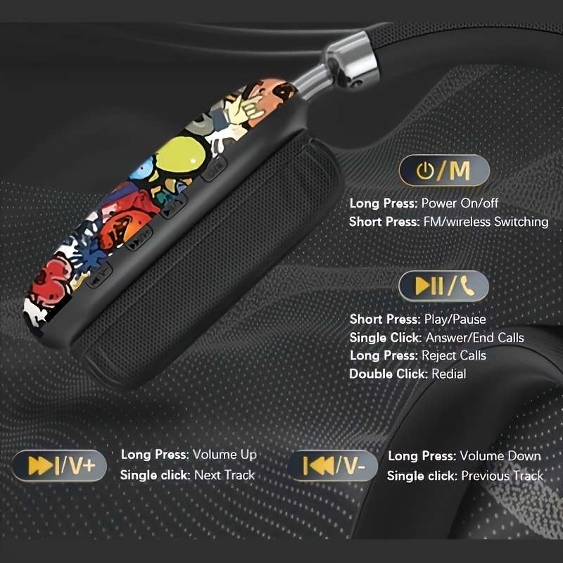 Headset Headphones Over Ear