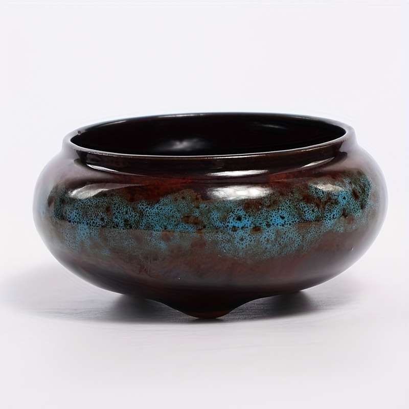Flowerpot Color 2Pcsyellowredsmall Scale Modelwith Plastic Base