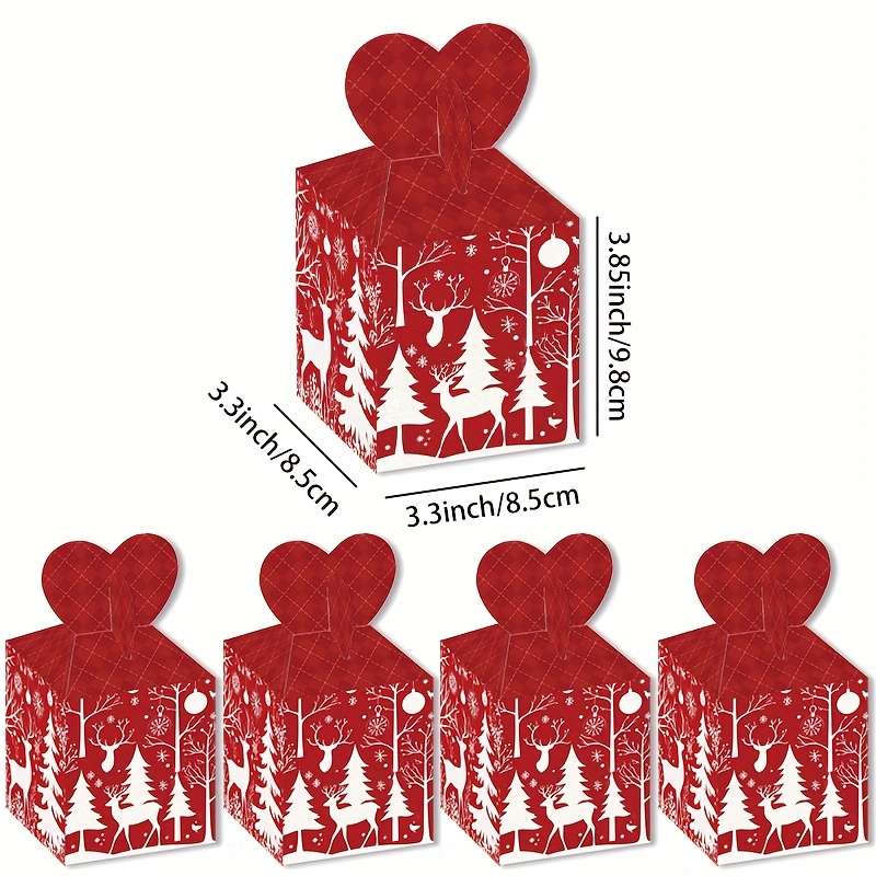 Christmas Gift Boxes Color Zz-Tgh-6Pcs