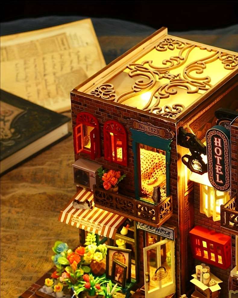 Building Toy Architectural Model Toy Set Style Scrbrouhg