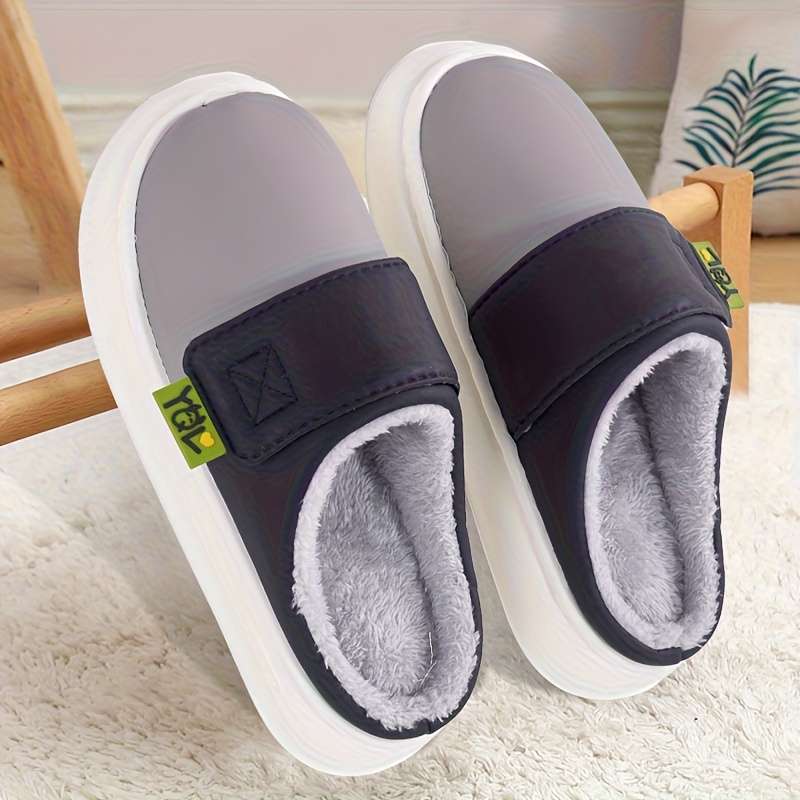 Cotton Slippers Color Grey Sizeuk 6.5-7