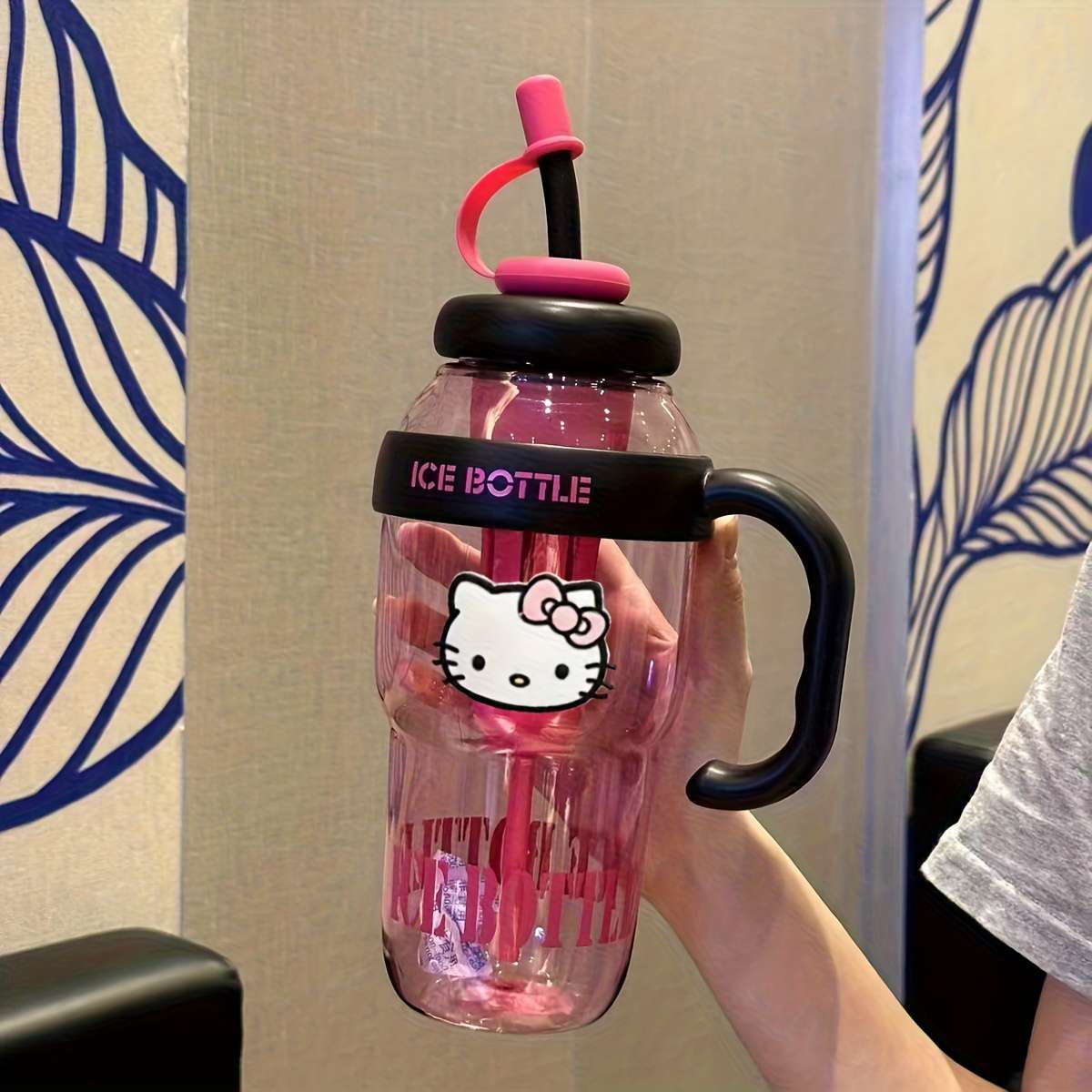 Water Cup Items Type B With Hello Kitty Sticker