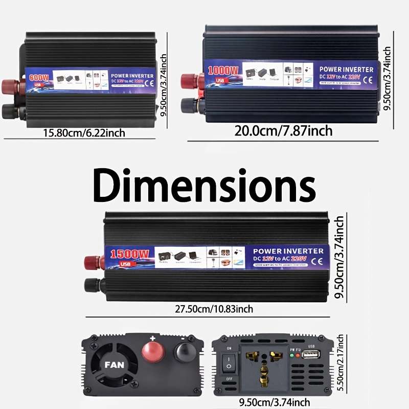 Inverter Model 600W