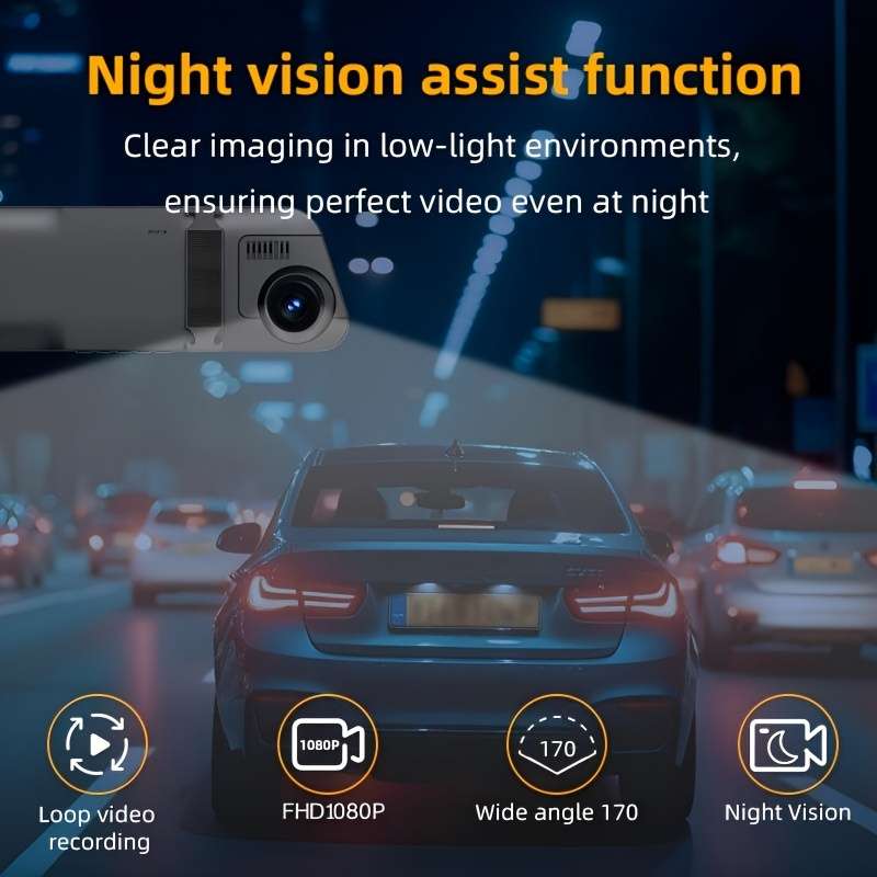 Dashcam Items 1080P Single Camera  No Rear Camera