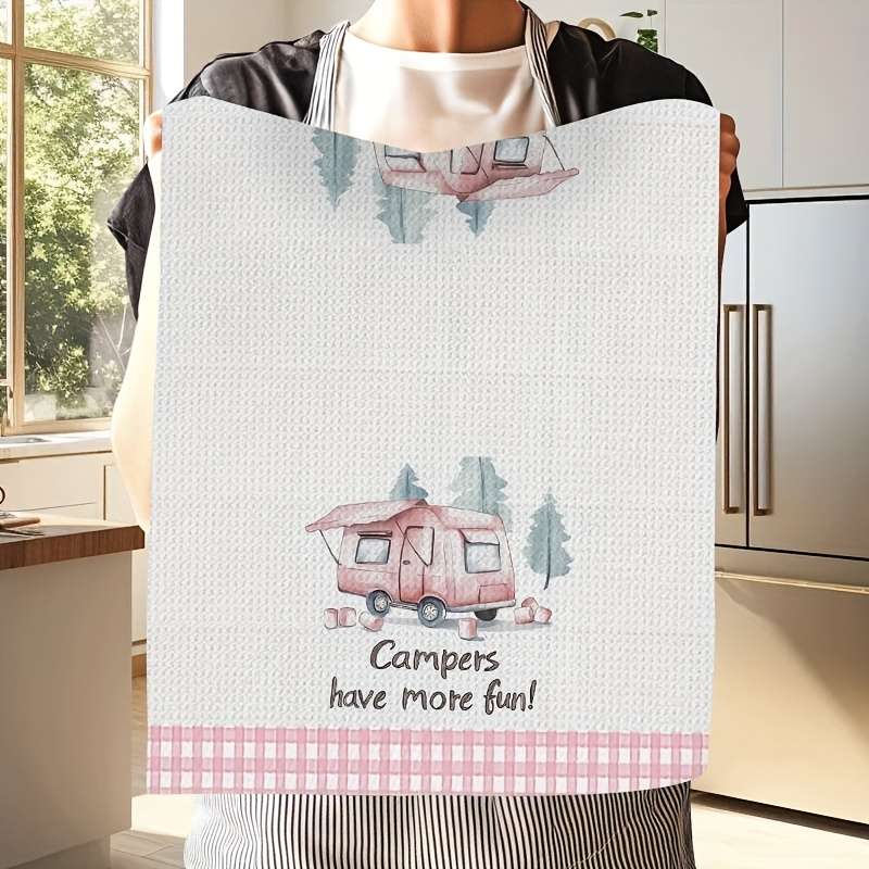 Rag Quantity Pink Camper 2Pcs