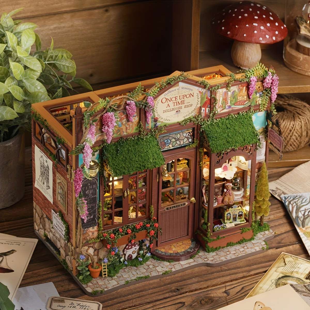 Or Scene Garden Tale Decorations Diy Gifts Floral Model Not Gift Bridesmaid