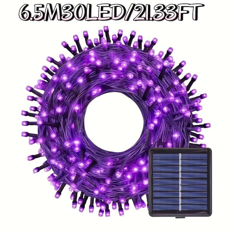 30Led String Solar Powe Led String 6.5M