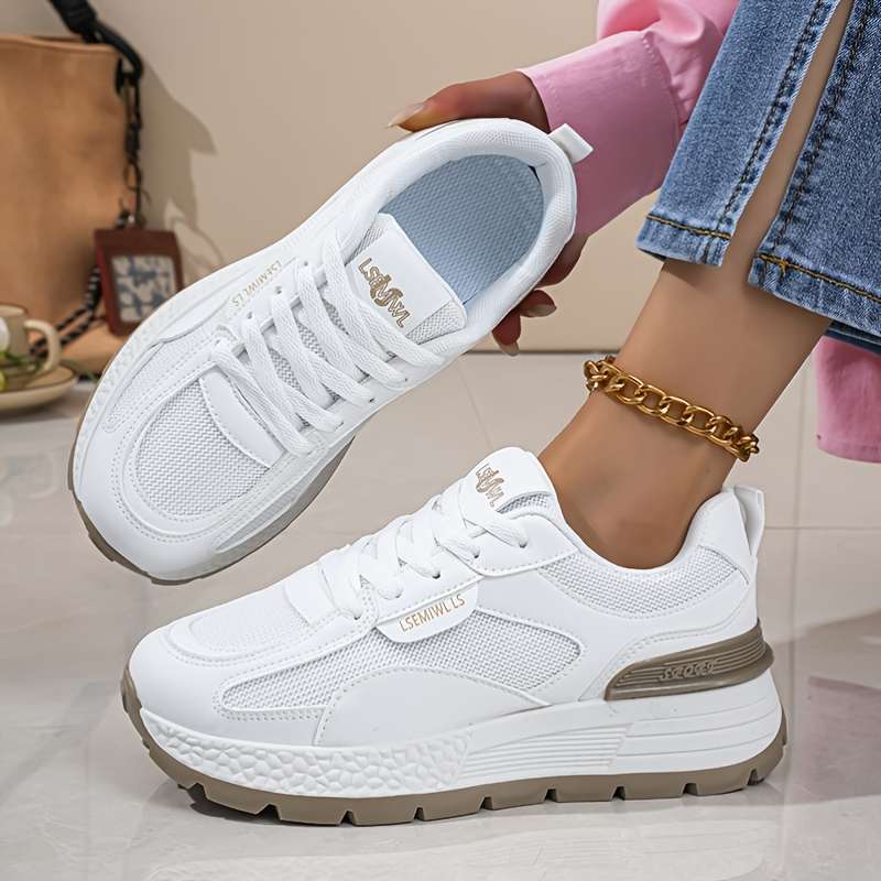 Women S Sneakers Color White Sizeuk 5