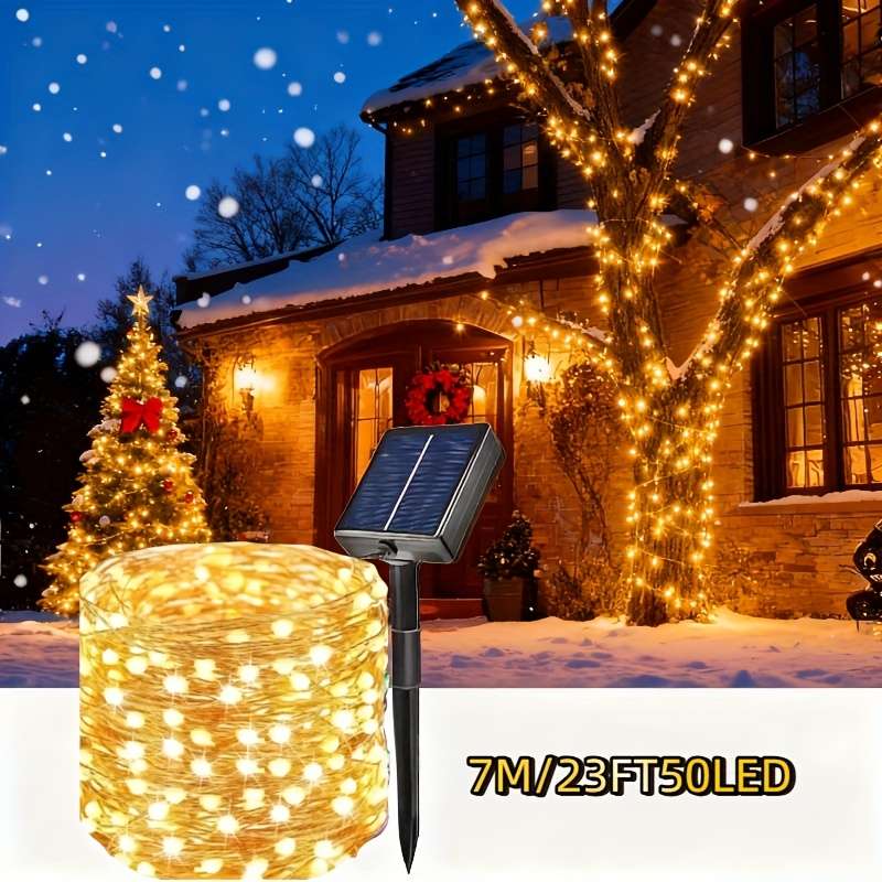 String Lights Color Warm Size7M50Led