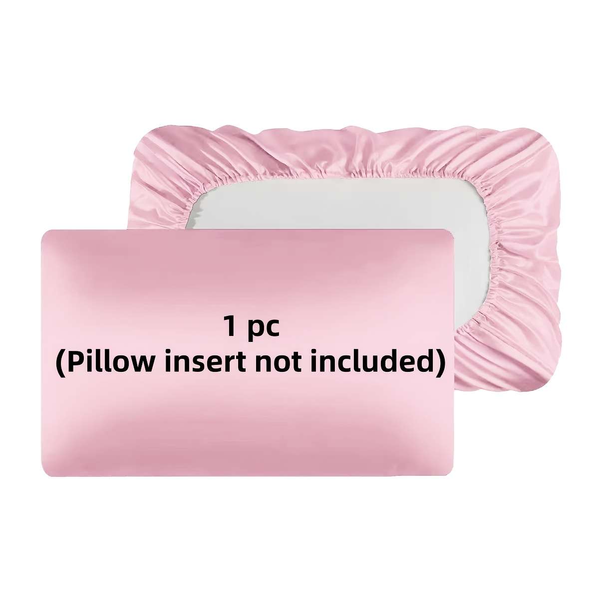 Satin Pillowcase Color   Black 24 Size50Cm*75Cm