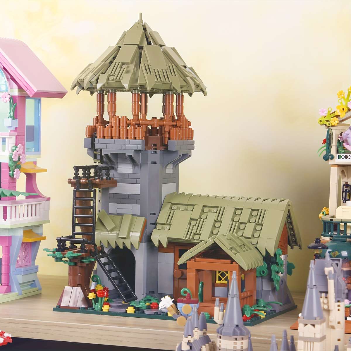 Building Toy Architectural Model Toy Set Style House