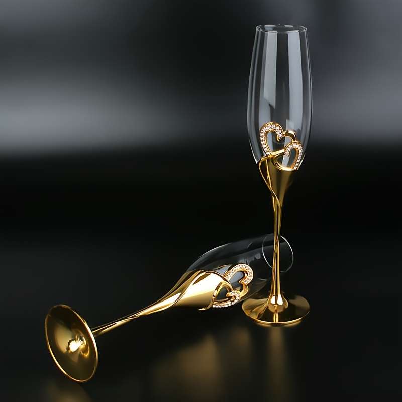 Wedding Supplies Color 2Pcs Golden