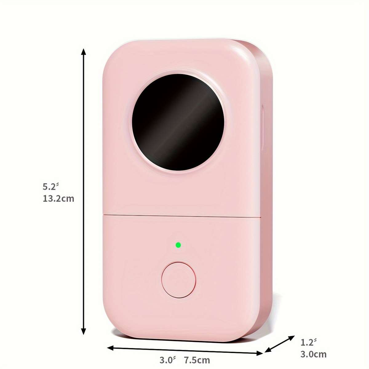 Printer Color Pink  2 Rolls Of Labels