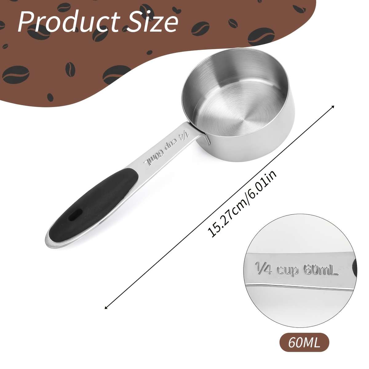 Measuring Cup Model Coffee Spoon 2Pcs