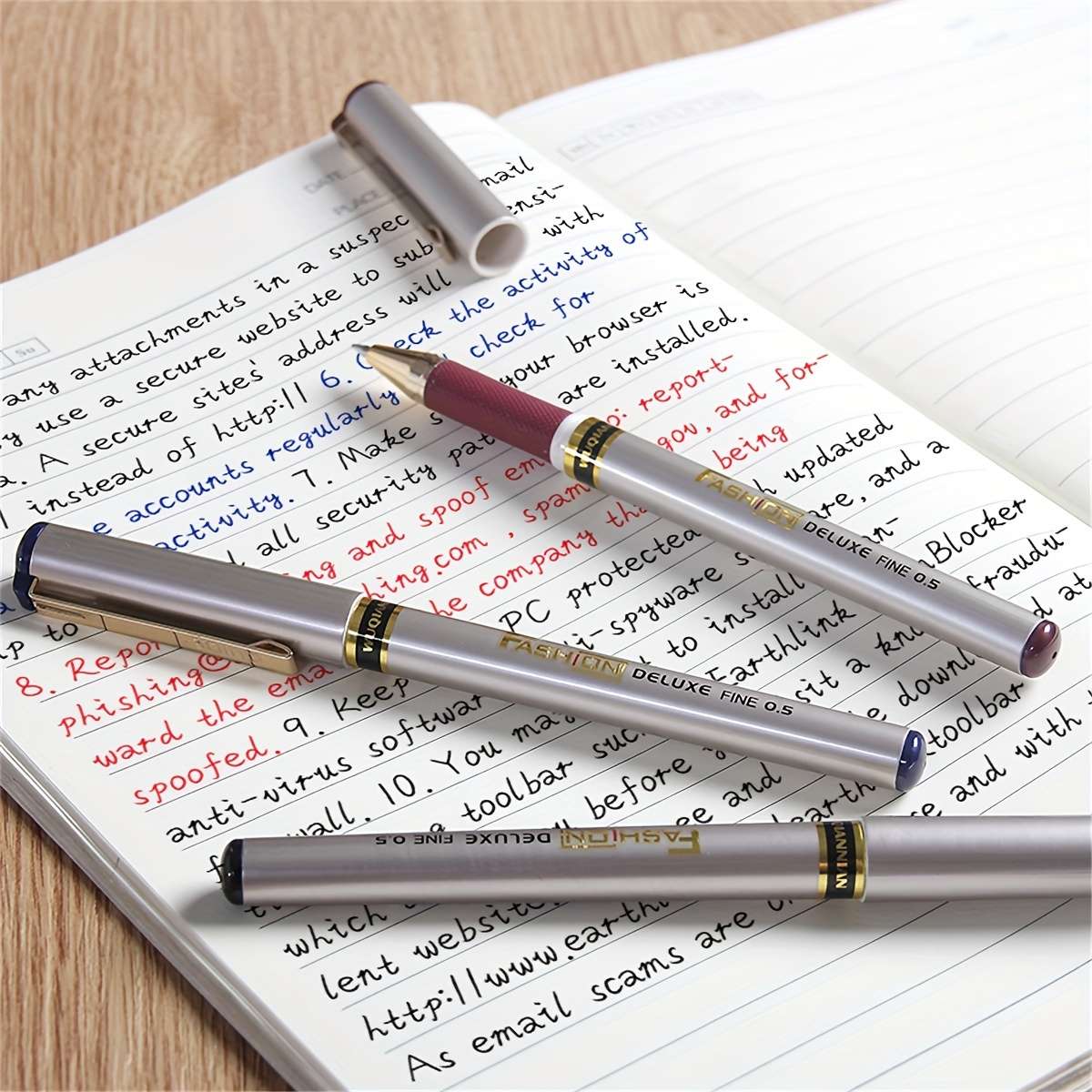 Pen color Red Quantity8pcs