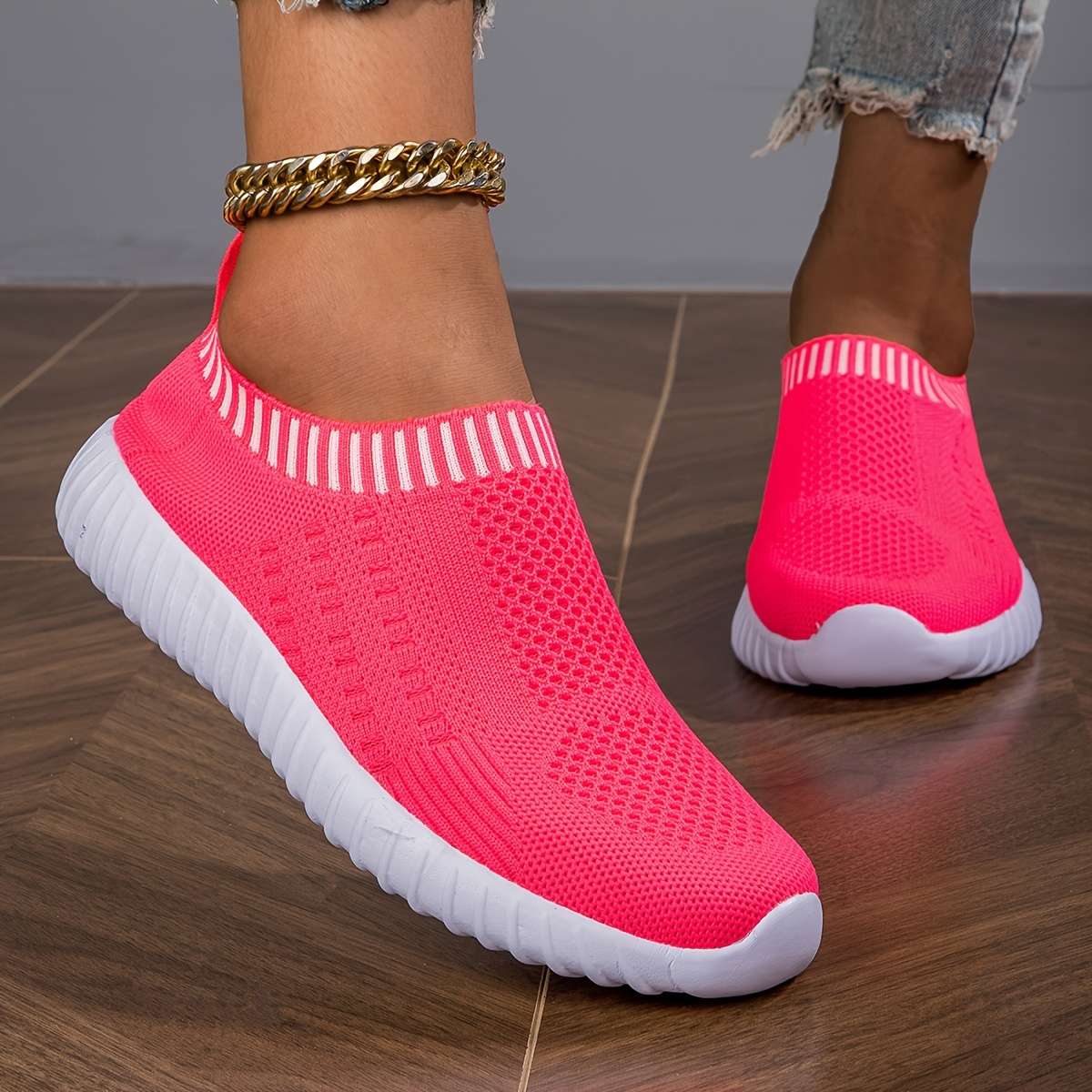 Women S Sneakers Color White Sizeuk 7