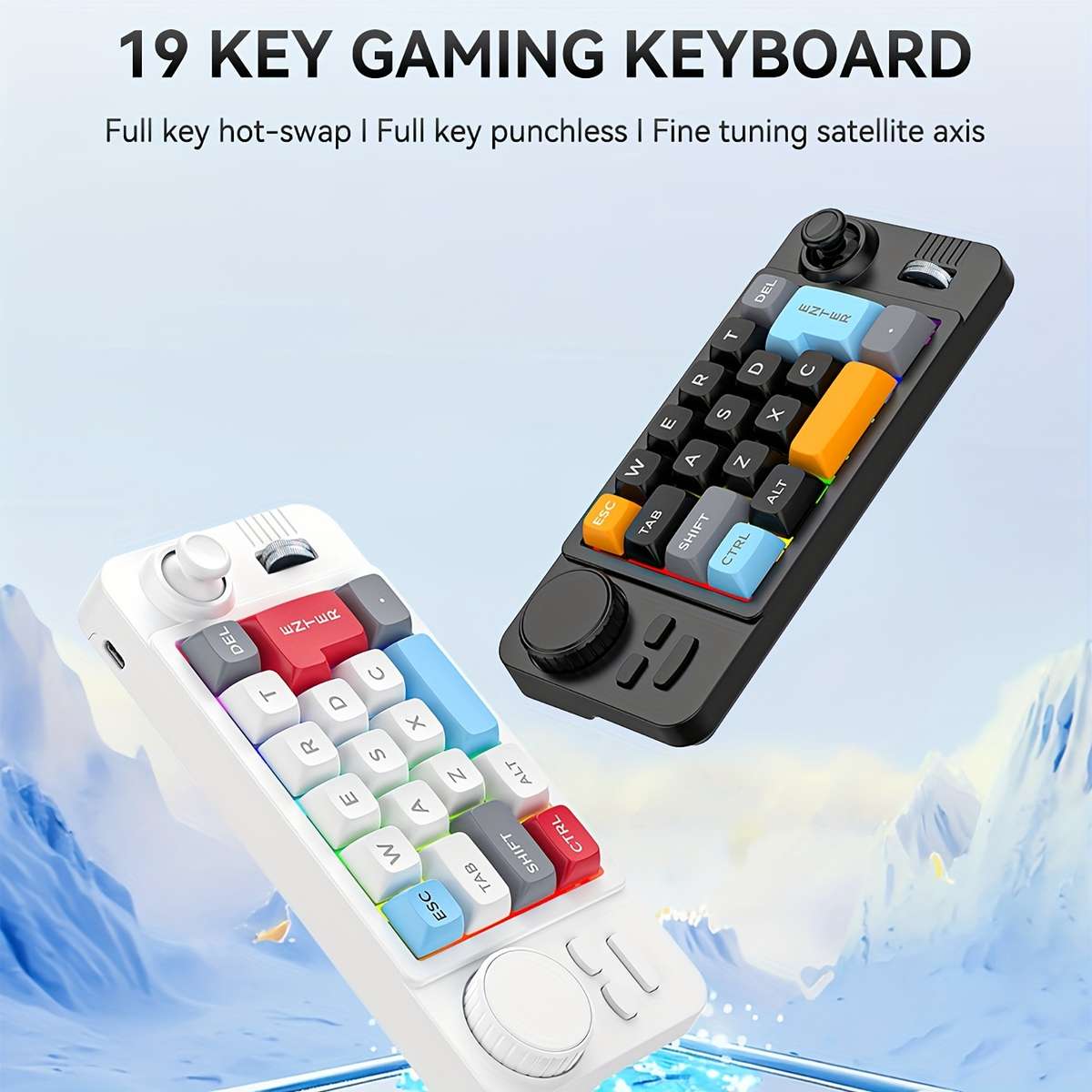JOMAA Programmable Wired Gaming Keyboard