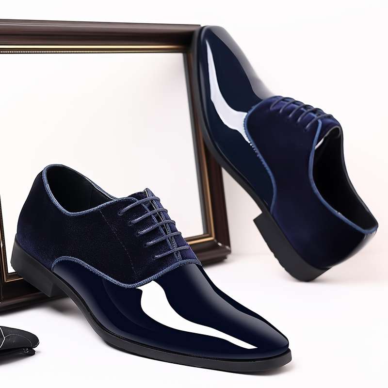 Mens Leather Shoes Color Black 2 Sizeuk 10