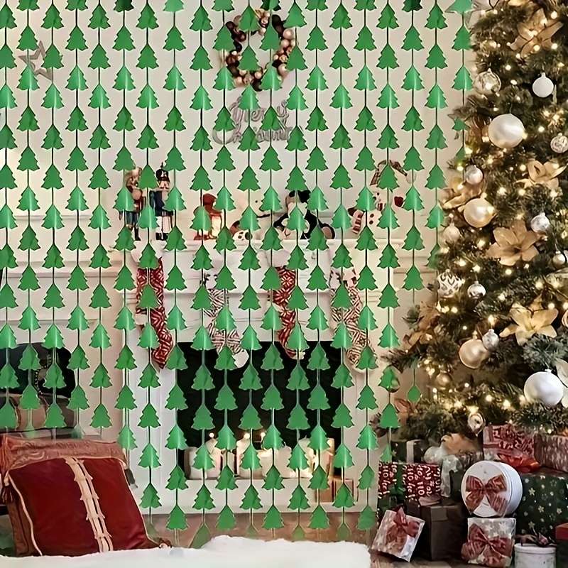 Door Curtain Color Green