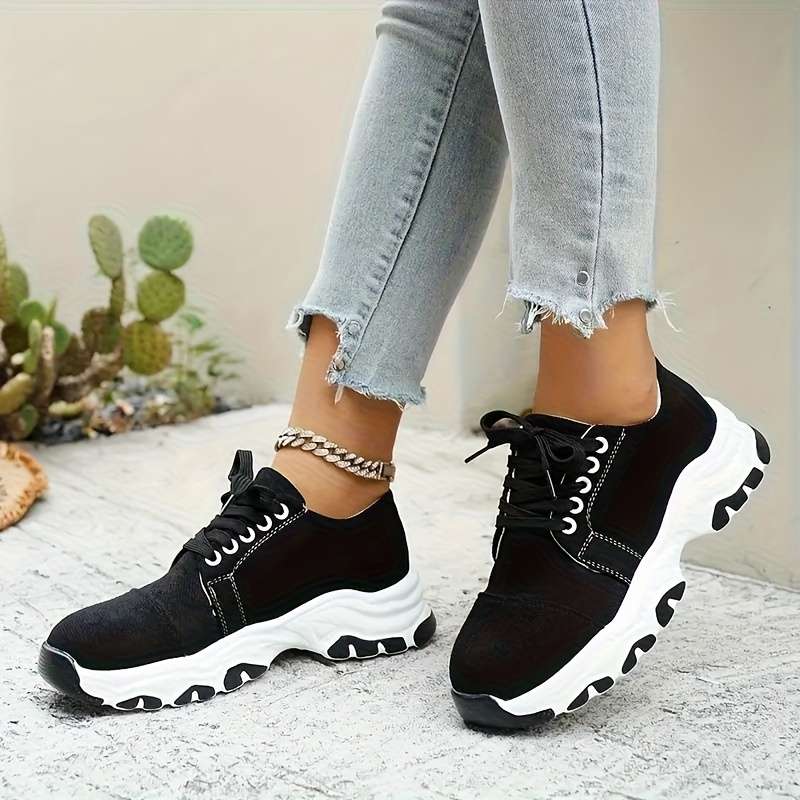 Women S Sneakers Color Black Sizeuk 5