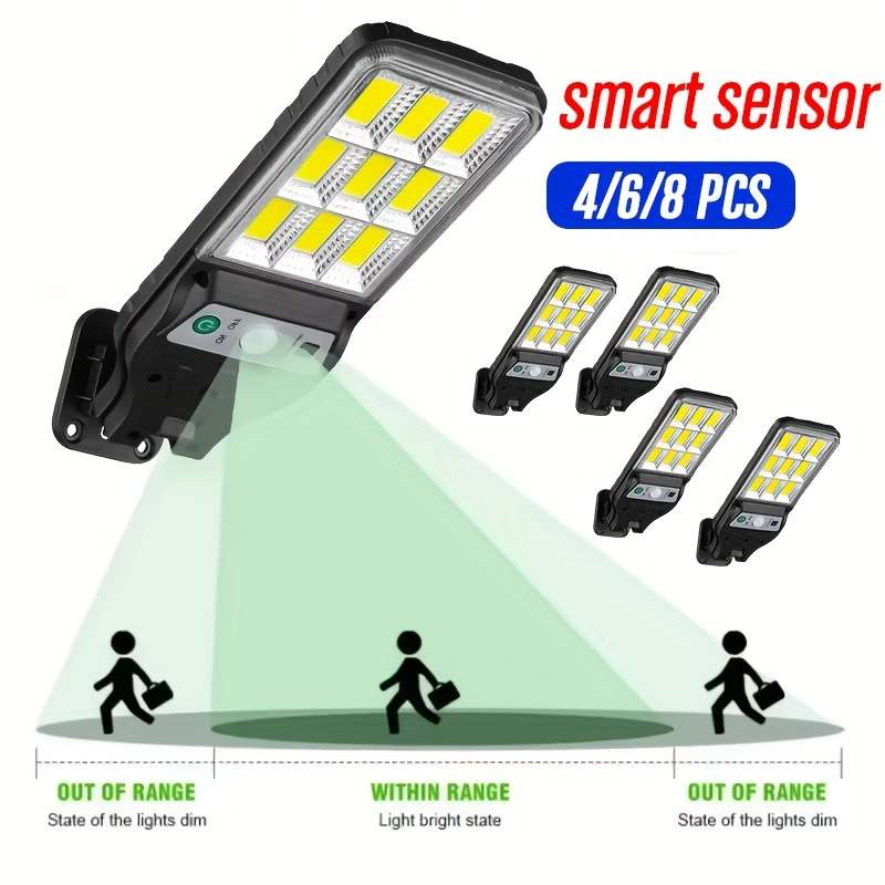6 PCS Outdoor Solar Light