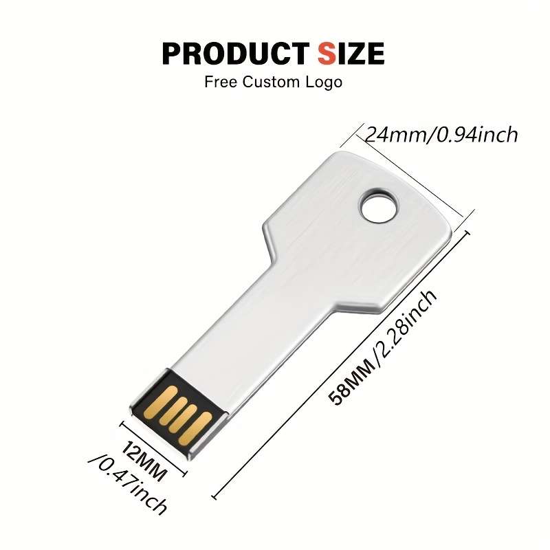 Usb Flash Drive Color 2Pcs Storage 2Gb