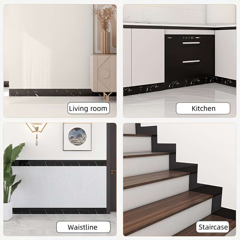 Skirting Board 1260Cm Lightning Gray Quantity 5 Pieces