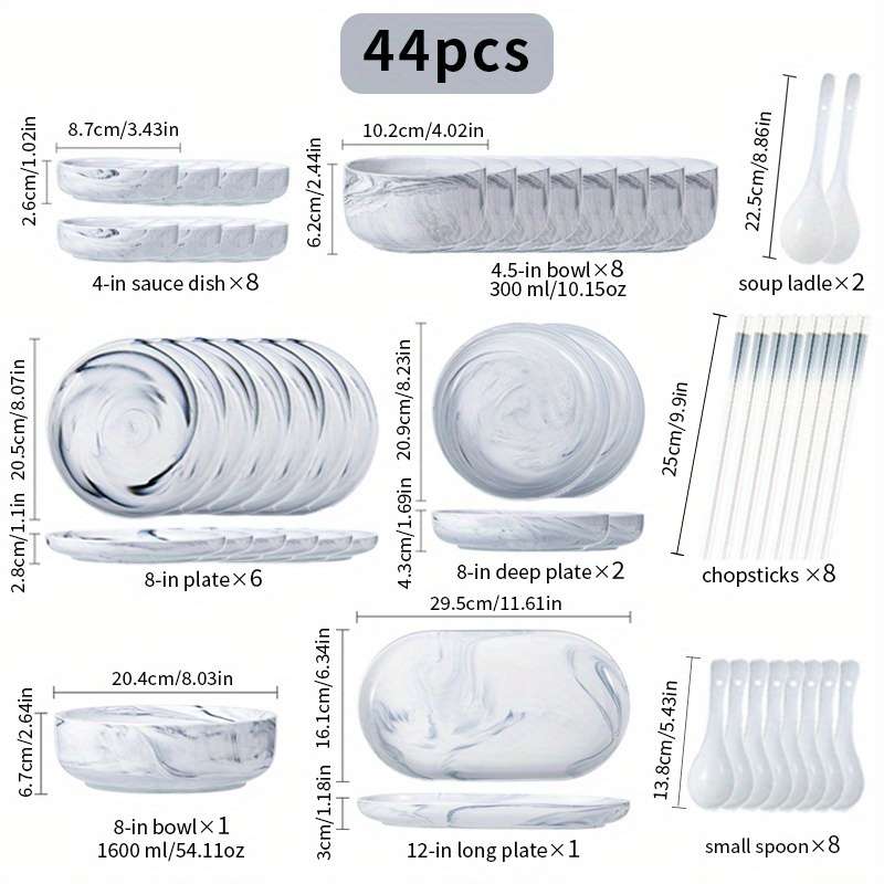 Bowl Color 19Piece Set