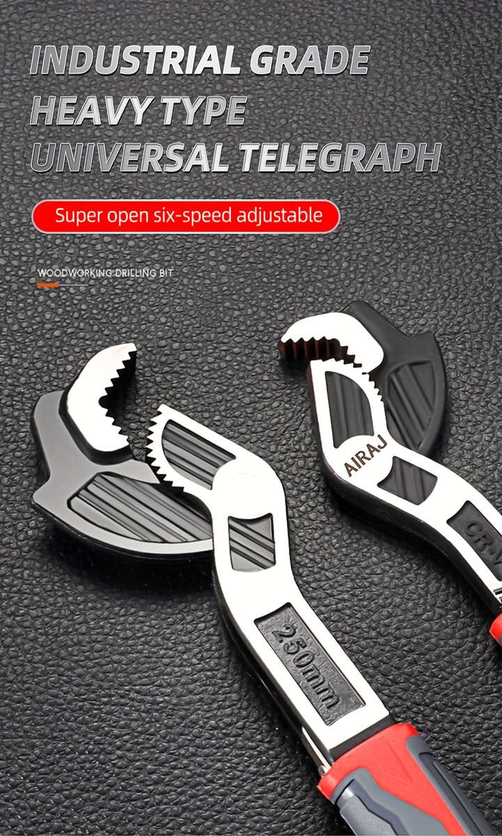 Self-Locking Multi-Function Wrench