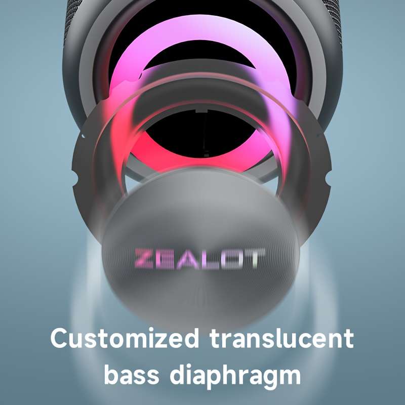 Speaker Color Black With One Microphone