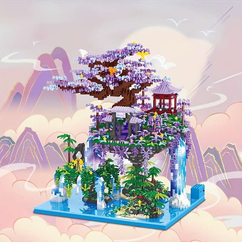 3D Building Model Puzzle Set Style 61032