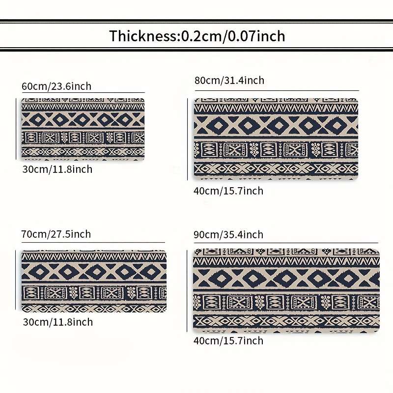 Mouse Pad Size 31.4X15.7Inch