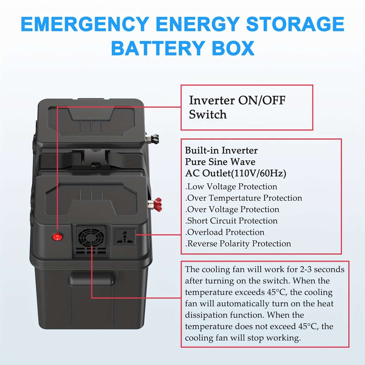 Inverter Model 500W 110V