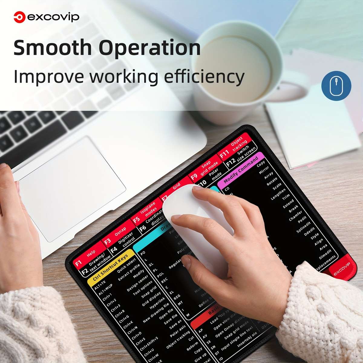 Premium HighPrecision Design Software Shortcut Mouse Small For Home Studio