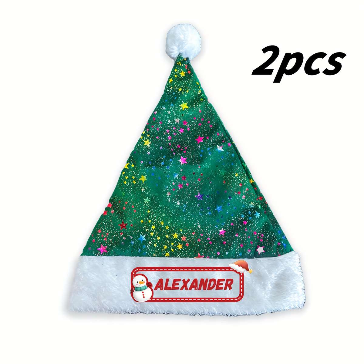 Christmas Decorations Items Green 01 Quantity 2Pcs