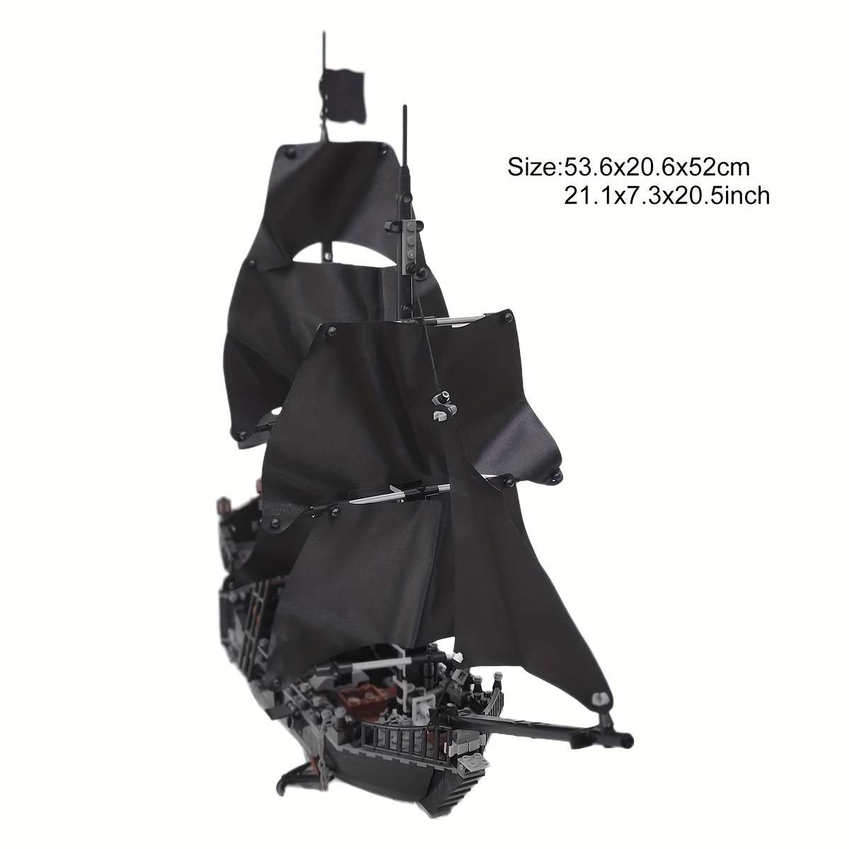 3D Jigsaw Puzzle Model Ship Style Black Ship