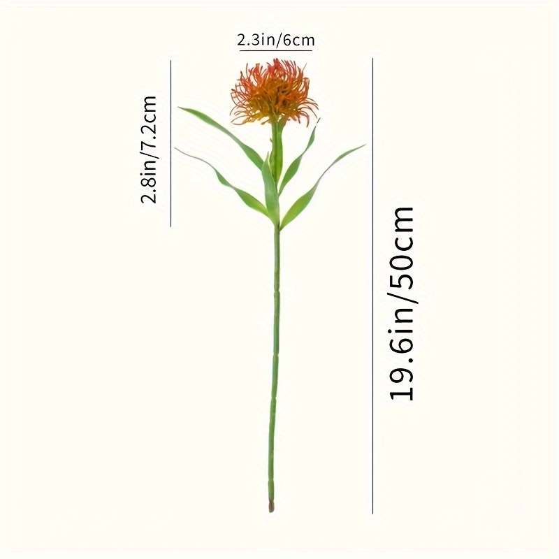 Simulated Flower Color Orange