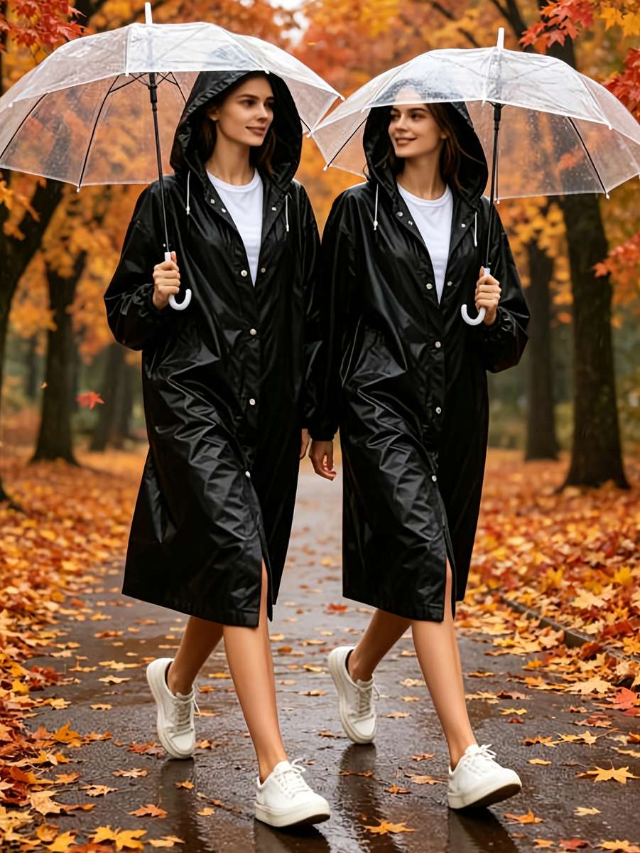 Raincoat Space Gray Size Onesize