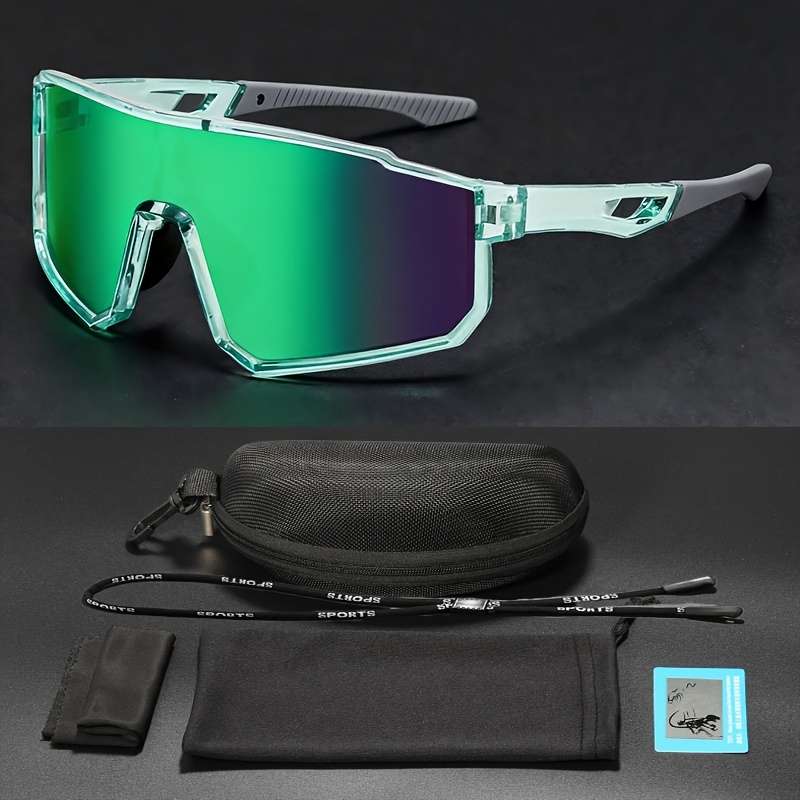 Cycling Glasses Color Blue