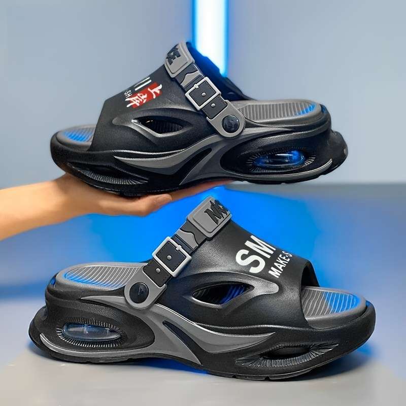 Sandals Color Black Gray Size Uk 4.5 5 Wide