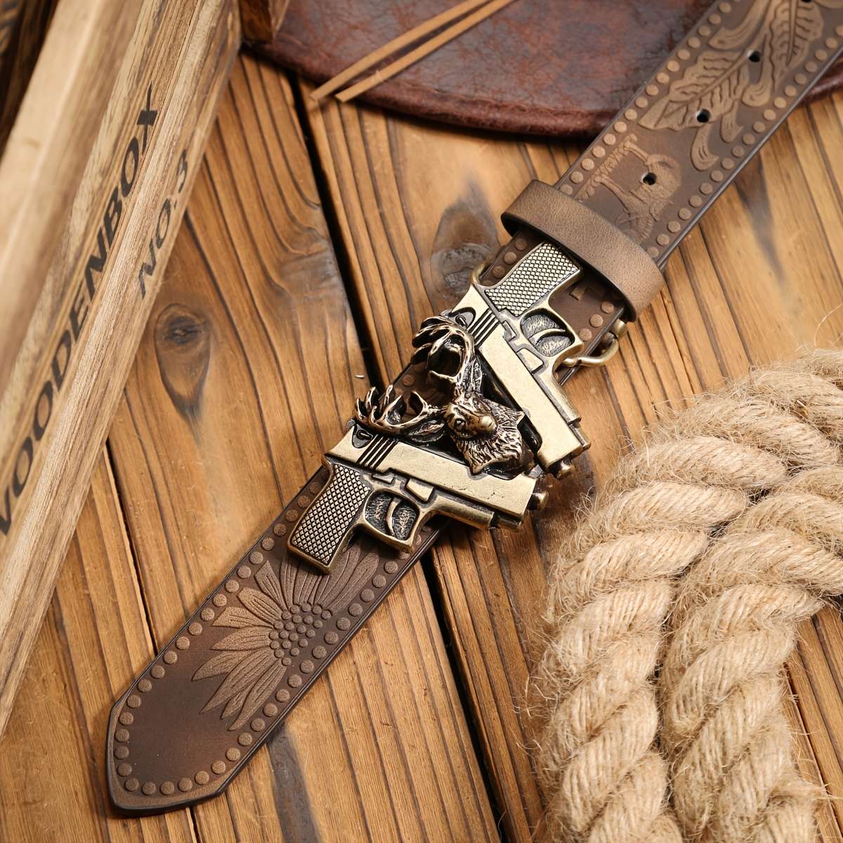 Belt Color Camel Size 120Cm 47.2Inch