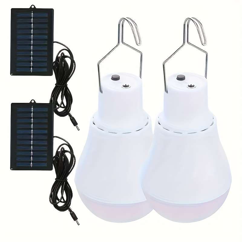 White Light 2pcs Outdoor Solar Light