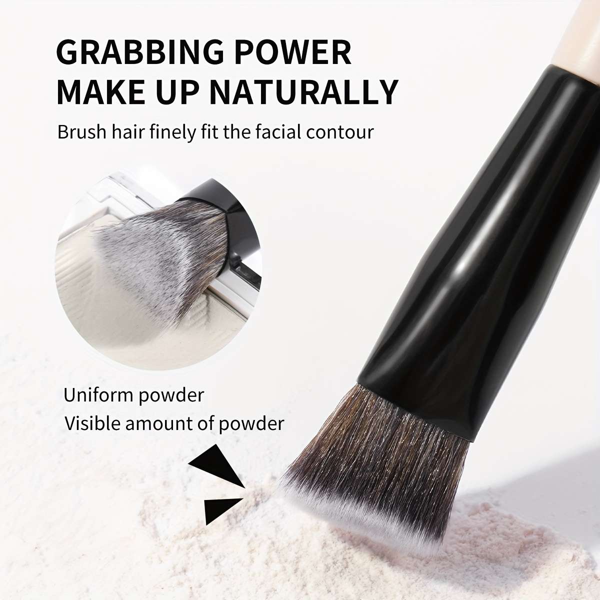 Makeup Brush Set Quantity 3Pcs