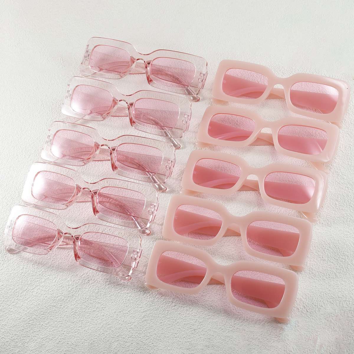 Glasses Color 3398 5F Translucent Powder5F Jelly Powder