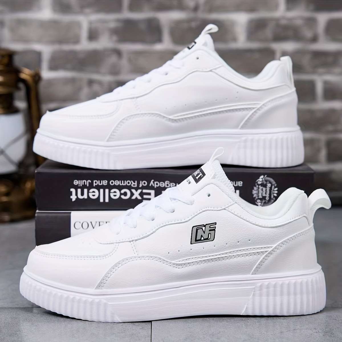Sneakers Color White Sizeuk 7.5