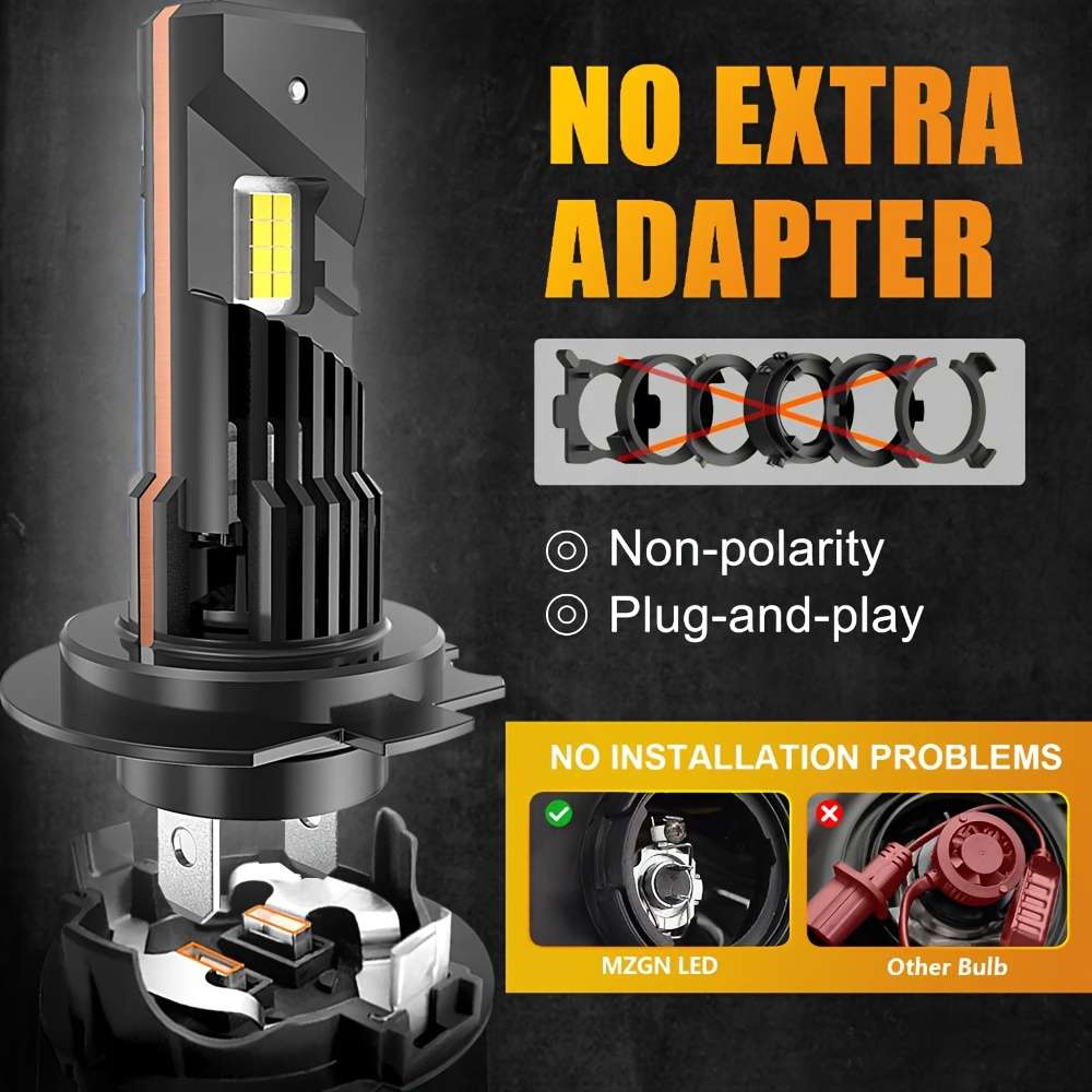 Car Lights Color 6500K Size 2Pcs H7