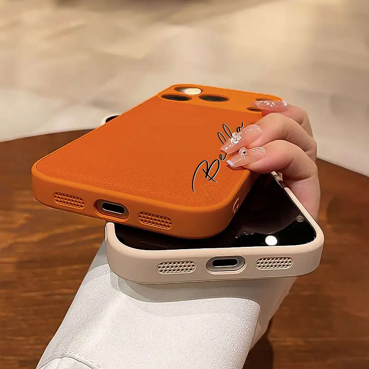 Phone Case Brown Compatible Model Iphone 13