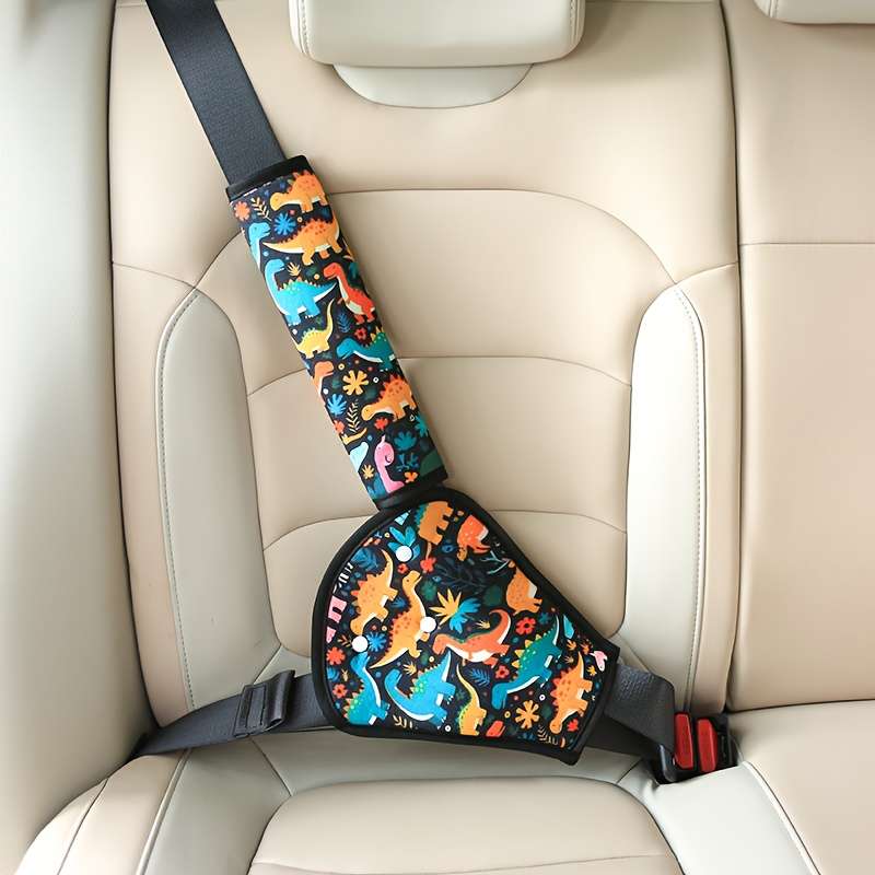 Car Seat Belt Covers Pink Bunny 2Pcs